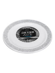 Complement Тарелка пластиковая белая Silver Lace d-230 мм (1уп-6шт) 