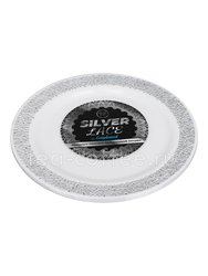 Complement Тарелка пластиковая белая Silver Lace d-230 мм (1уп-6шт) 