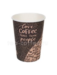 Стакан бумажный однослойные 400 мл Coffee SaaMi