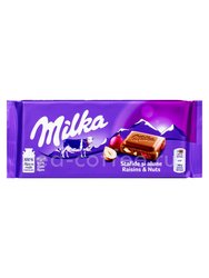 Шоколад Milka Raisins hazelnuts 270 гр Европа