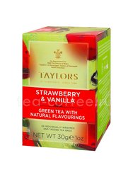 Чай Taylors of Harrogate пакетированный Клубника с Ванилью 20 пак 