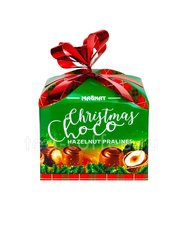 Шоколадные конфеты Magnat X-mas Holly Choco Nut с ореховой начинкой 40 гр 