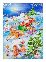 Windel Advent Рождественский календарь Молочный шоколад 75 г Германия