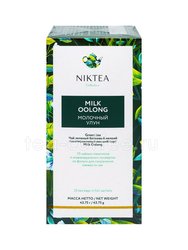 Чай Niktea Milk Oolong зеленый, ароматизированный в пакетиках 25 шт