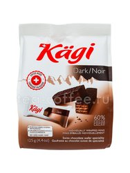 Вафли Kagi Dark в темном шоколаде 125 гр 