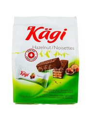 Вафли Kagi Hazelnut в молочном шоколаде, крем фундук 125 гр 