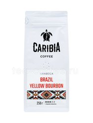 Кофе Caribia Brazill Yellow Bourbon в зернах 250 г 