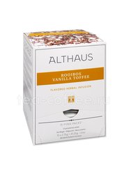 Чай Althaus Toffee Rooibush (Тоффи Ройбуш) Пирамидки 15 шт