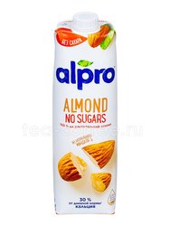 Alpro Напиток соевый со вкусом Миндаля без сахара 1 л