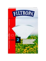 Filtropa фильтры для кофеварок 100х2 белые в коробке (00505) 