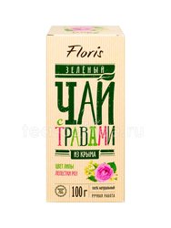Floris Зеленый чай с липой и розой Листовой 100 гр картон