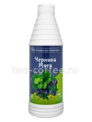 ProffSyrup Черника-Мята Основа для напитков 1 кг