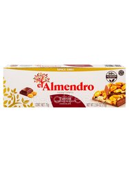 El Almendro Хрустящий миндальный туррон с шоколадом 75 гр Испания