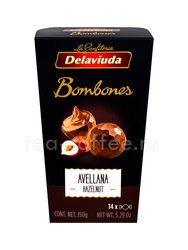 Delaviuda Шоколадные конфеты с пралине из фундука (Avellana) 150 гр Испания