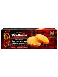 Печенье песочное  Walkers Шотландский Горец 135 г (круглая) 