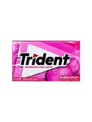 Жевательная резинка Trident Bubblegum Баблгам 