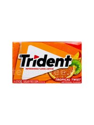 Жевательная резинка Trident Tropical Twist Тропический твист 