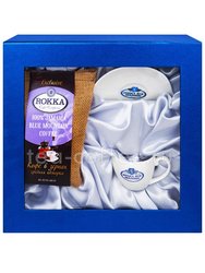 Подарочный набор Rokka  кофе в зернах Blu Mountain 200 г и чашка с блюдцем 