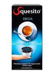 Кофе Squesito в капсулах Decaf 30 капсул 