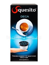 Кофе Squesito в капсулах Decaf 30 капсул