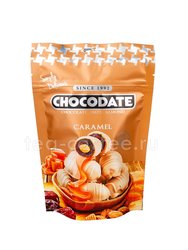 Chocodate Финики с миндалем и карамелью в белом и молочном шоколаде 100 г 