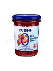 Zuegg Без сахара Конфитюр Клубника с Земляникой 220 г 