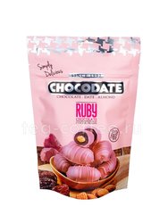 Chocodate Финики с миндалем в рубиновом шоколаде 100 г (Ruby) 