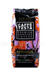 Кофе Caffe Testa Fifty+Fifty в зернах 1 кг 