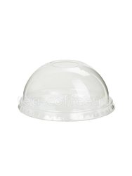 Крышка Complement пластиковая прозрачная купольная с отверстием D95 для 420 мл (50шт) 