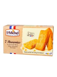 St Michel 7 Brownies Пирожное с белым шоколадом 210 г  