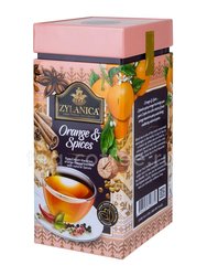 Чай Zylanica черный Ceylon Premium Collection Orange&Spice OPA 200 г ж.б. 