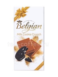 Belgian Молочный шоколад с хрустящим печеньем 100 г 