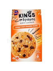 Kings Orange Овсяное печенье с апельсином и шоколадом 160 г