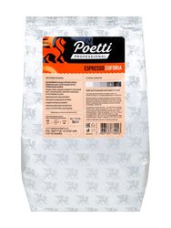 Кофе Poetti в зернах Espresso Euforia 1 кг