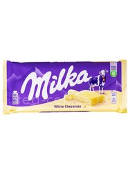 Шоколад Milka белый шоколад 100 гр Европа