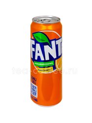 Fanta Orange Напиток газированный 330 мл ж.б. 