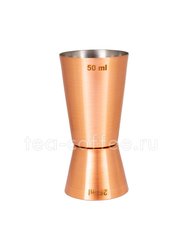 Джиггер 25/50 мл медь P.L. Proff Cuisine  