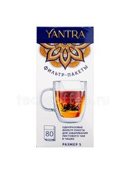 Yantra Одноразовые фильтр-пакеты для чая размер S 80 шт 