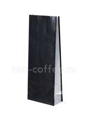 Пакет фасовочный трехслойный Матовый Черный/Серебро 80х50х225 мм 