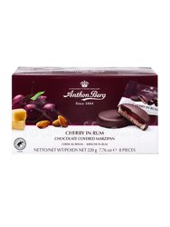 Anthon Berg Шоколадные конфеты с марципаном вишня в роме 220 гр