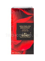 Чай Kioko English Breakfast черный английский завтрак пакетированный 25 пак