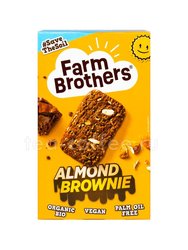 Печенье Farm Brothers Almond Brownie с темным шоколадом и миндалём 135 