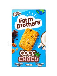 Печенье Farm Brothers Coco Pecan Choco с кокосом, орехом и шоколадом 135 г