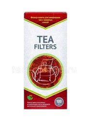 Фильтр-пакеты Tea Filters для чая 100 шт 