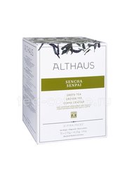 Чай Althaus Sencha Senpai зеленый Сенча Сенпай в пирамидках 15 шт
