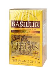 Чай Basilur ЧАЙНЫЙ ОСТРОВ ЦЕЙЛОН черный 25 пак 
