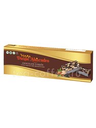 Duque Almendro - Шоколадный Туррон с миндалем и изюмом 100 г 