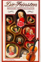 Шоколадные конфеты Reber Mozart 333 подарочный набор с окном 218г