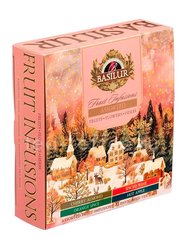 Чай Basilur Рождественская коллекция «Фруктовое вдохновение» Ассорти,  черный в пакетиках 40 шт