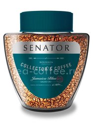 Кофе Senator Jamaica Blue растворимый сублимированный 85 г Россия
